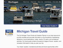 Tablet Screenshot of go-michigan.com